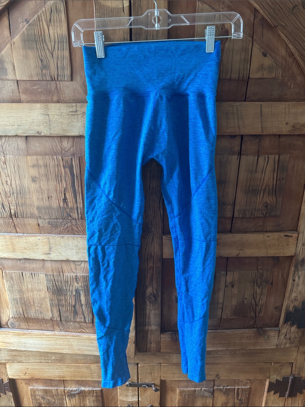 Alphalete Bright Blue High-Waist Performance Leggings